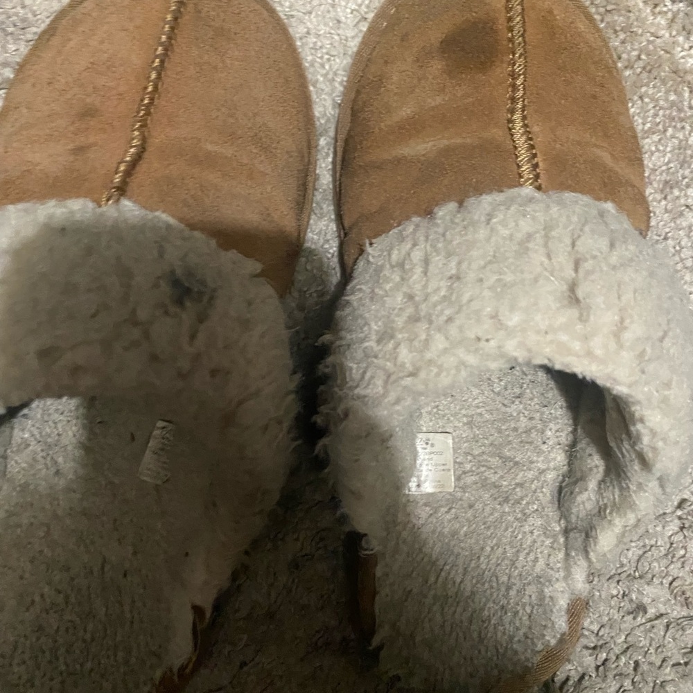Pawz by Bearpaw Women's Mackenzie Suede Scuff Slipper
